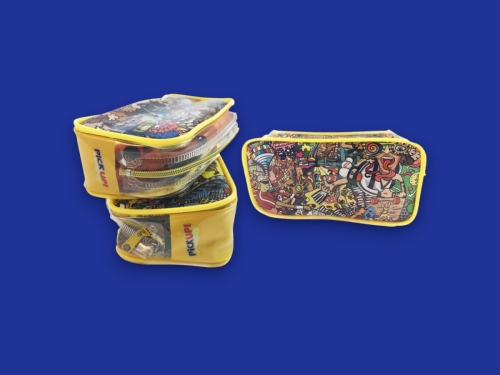 Astuccio in PVC, completamente  personalizzato in CMYK