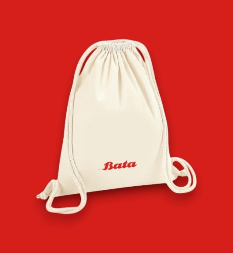 Zainetto in cotone con personalizzazione