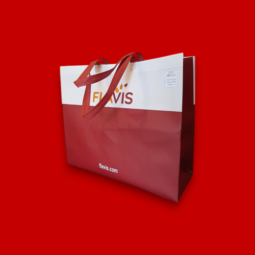 Maxi shopper in tnt laminato