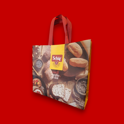 Maxi shopper in tnt laminato Made in EU