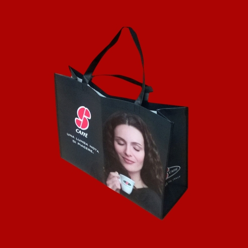 Shopper in tnt laminato