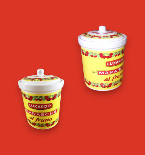 Vaso portamarmellata in ceramica,  capacità 5lt, made in Italy