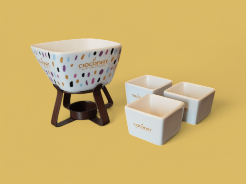 Set fonduta per cioccolato