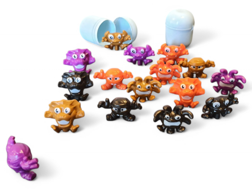 Set di mostri Halloween monopezzo colori a Pantone, realizzati in esclusiva per Walcor.100% Made in Italy