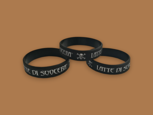 Braccialetti in silicone con logo